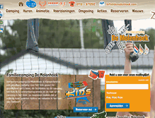 Tablet Screenshot of demolenhoek.com